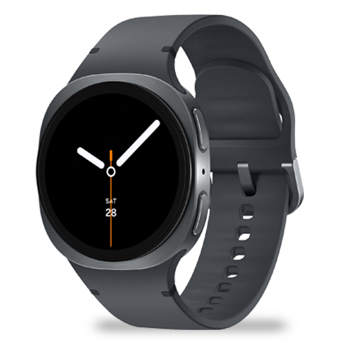 Samsung Galaxy Watch8 40mm in donkergrijs als welkomstcadeau bij Ziggo via MeerVoordeel