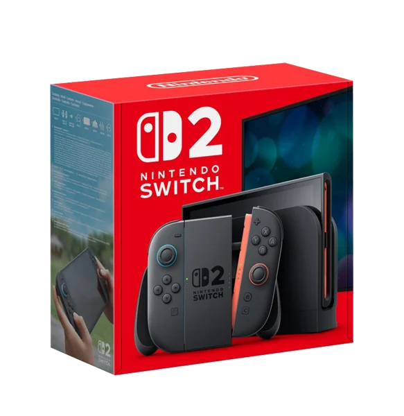 Nintendo Switch 2 console met joy-con controllers